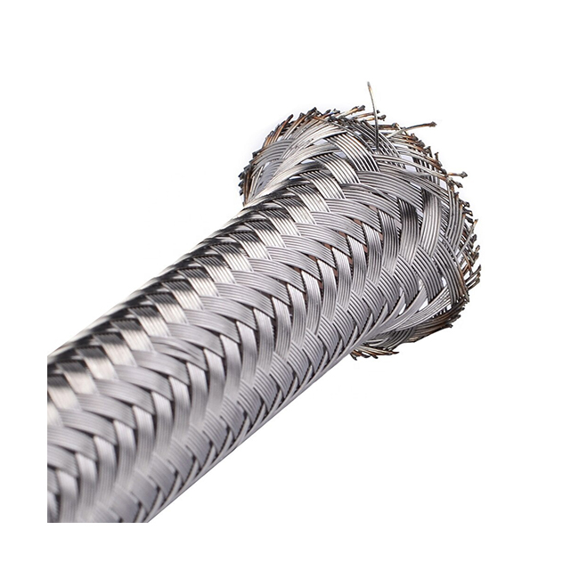 Corrosion Resistant 304 Stainless Steel PTFE Braided Hose 