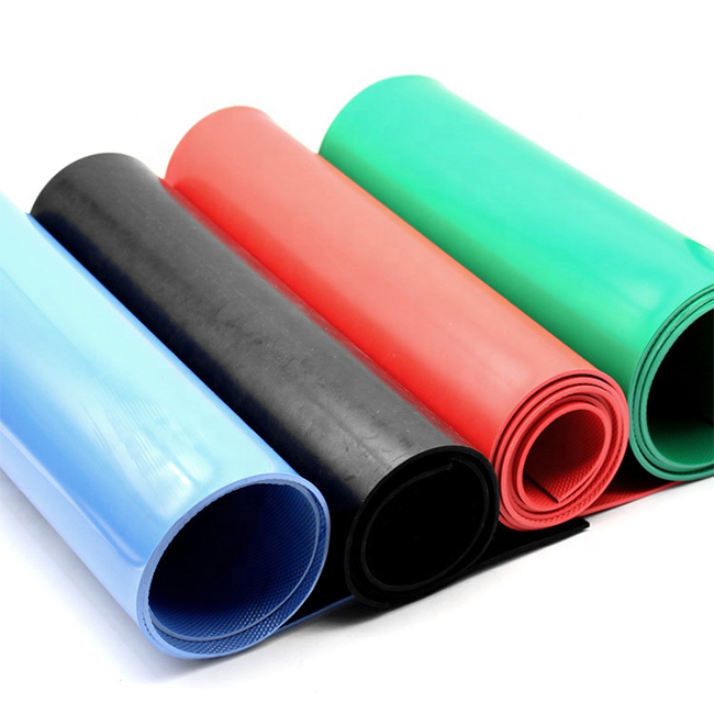 Anti-Oil Resistant Flexible Rubber Roll Sheeting 