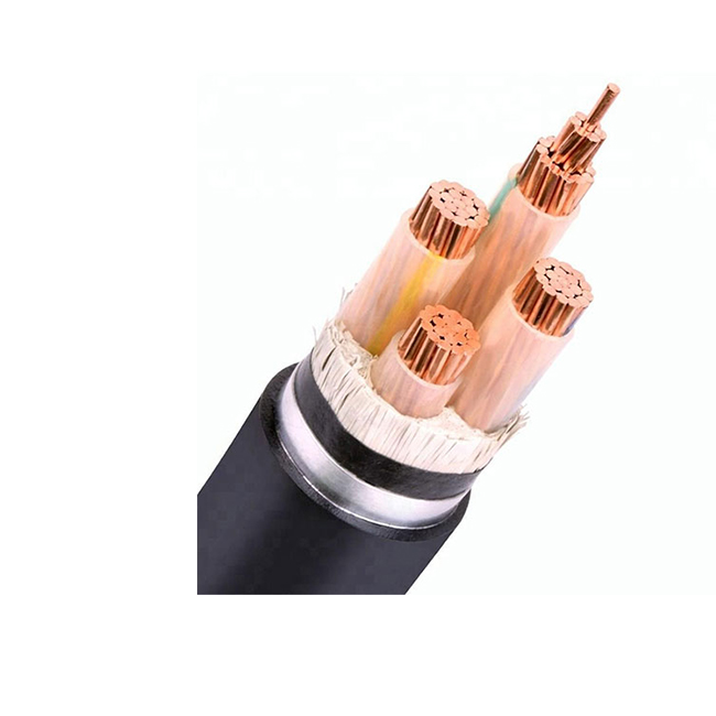Standard YJV Low Voltage 0.6-1KV 4x 4 XLPE Power Cable For Cement Factory