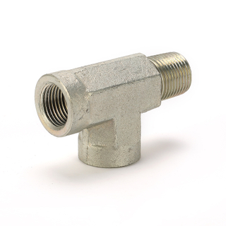 Tee Steel Pipe Fifting Threaded Pipe Fitting 