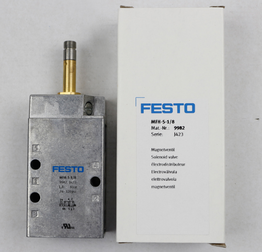 Brand New Festo Solenoid Valve MFH-5-1/8-B 19758 MFH518B19758 